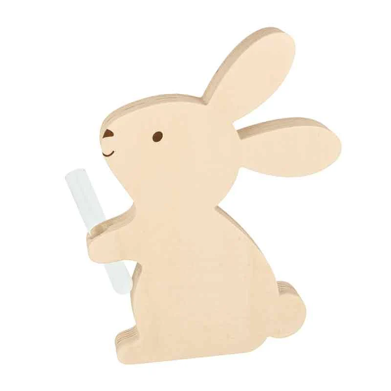 Soliflore en bois 18 x 24 x 2,5 cm - Lapin Artemio