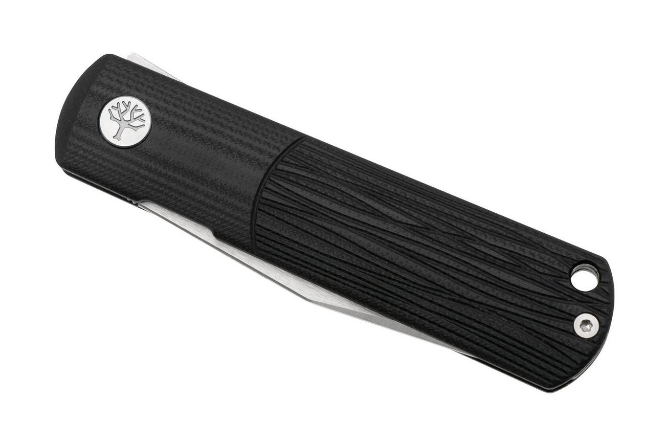 Böker BRLW 110670, Satin MagnaCut, Black G10 zakmes