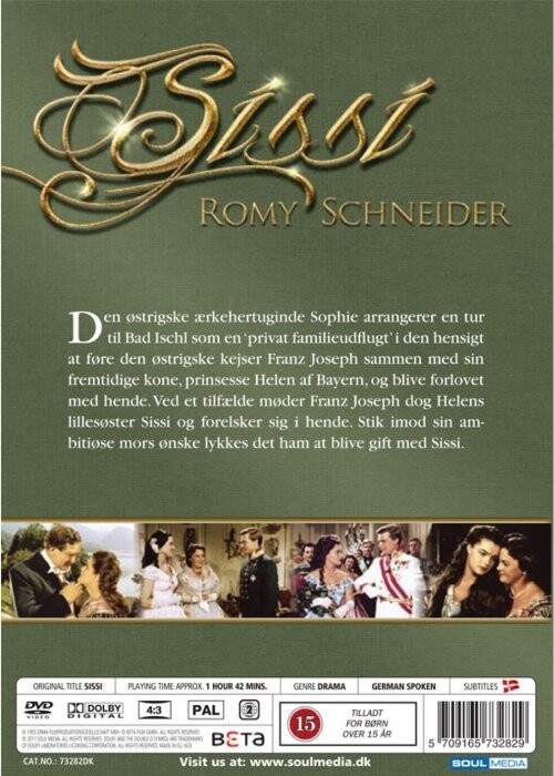 Prinsesse Sissi / Princess Sissi - DVD