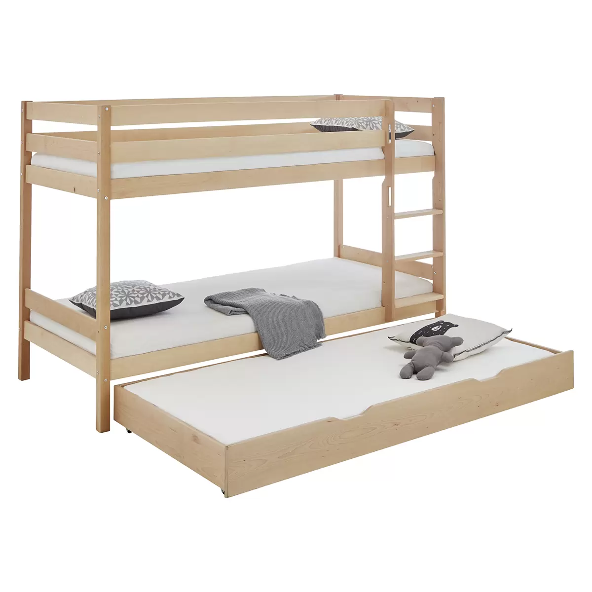 Etagenbett Lupo Best Price 90x200 Buche