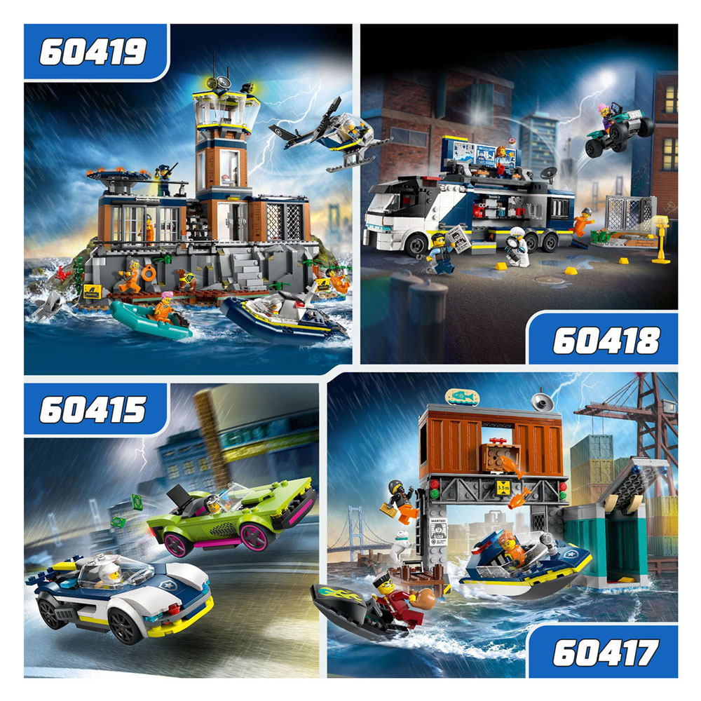 LEGO City 60419 Politiegevangeniseiland