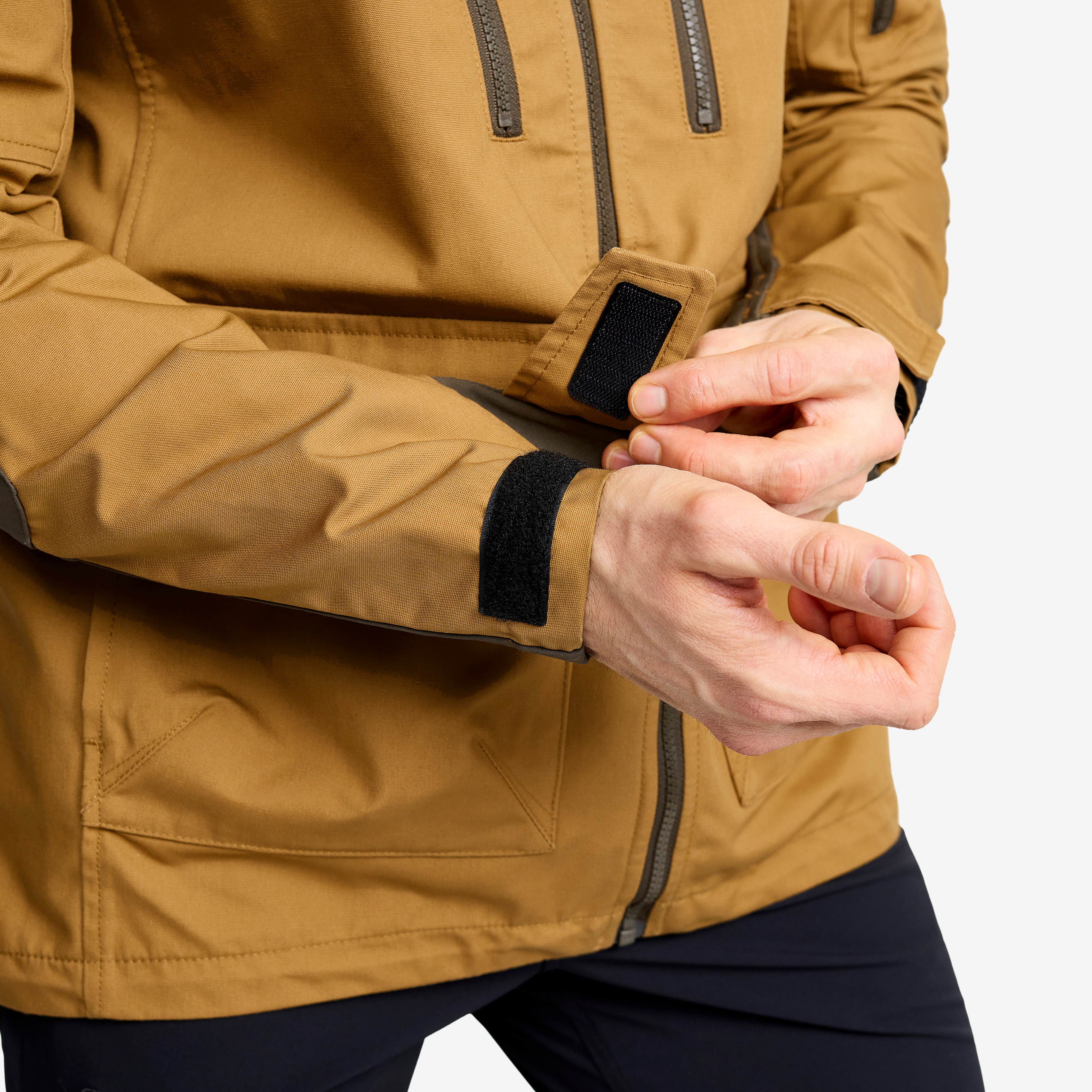 Outdoor Jacket Herre Mud/Dijon