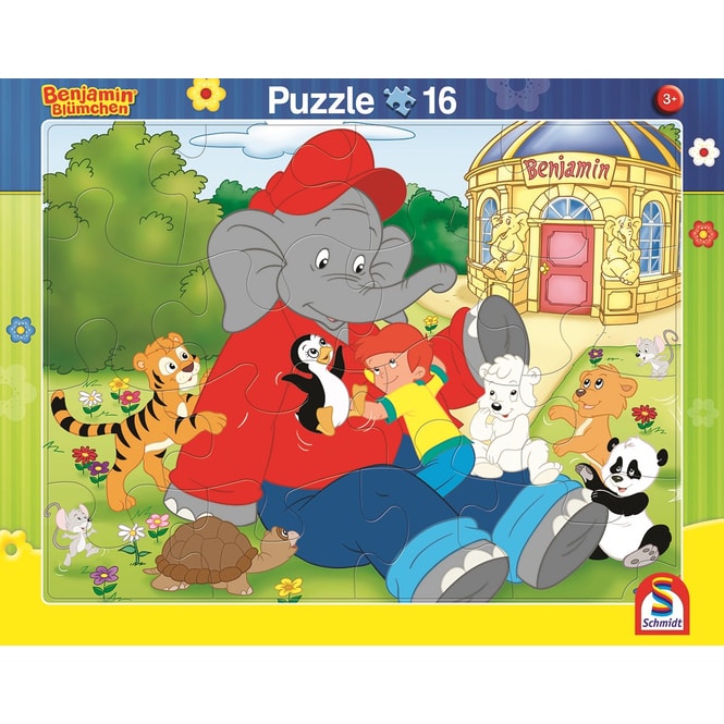 Rahmenpuzzle - Benjamin Blümchen - 2er Set