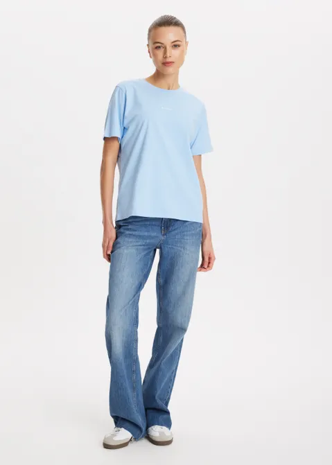 T-shirt met logo blauw (BLW.L)