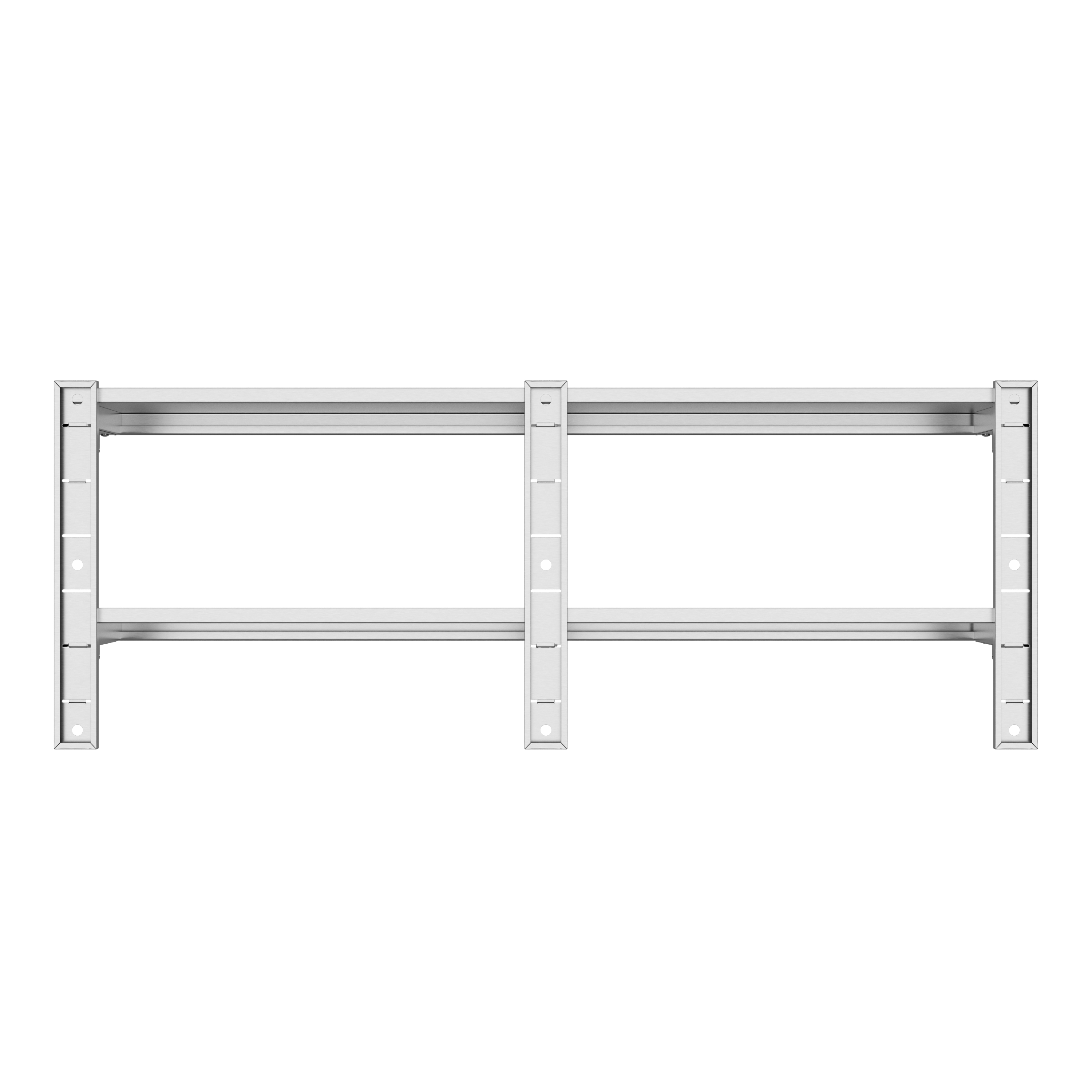 Wandregal Edelstahl Gastro WANJA 80 x 30 x 60 cm