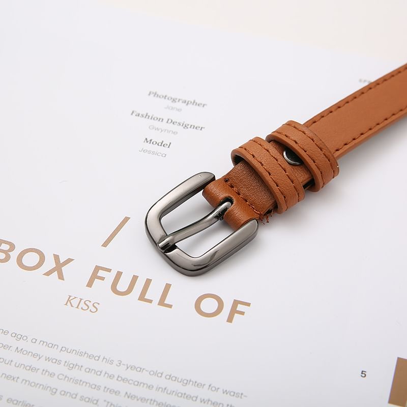 Ayame - Kunstleren riem
