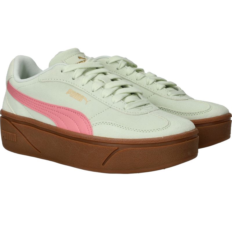 Puma Club II Era Suede Sneakers Groen Dames