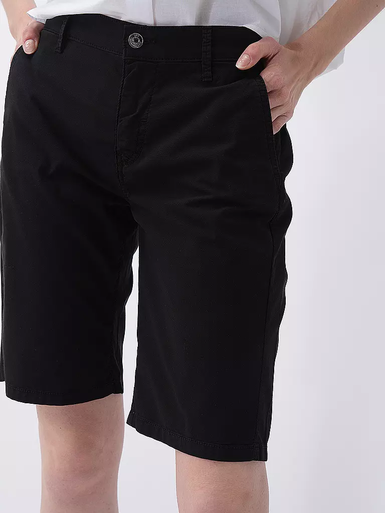 MAC Chinoshorts schwarz
