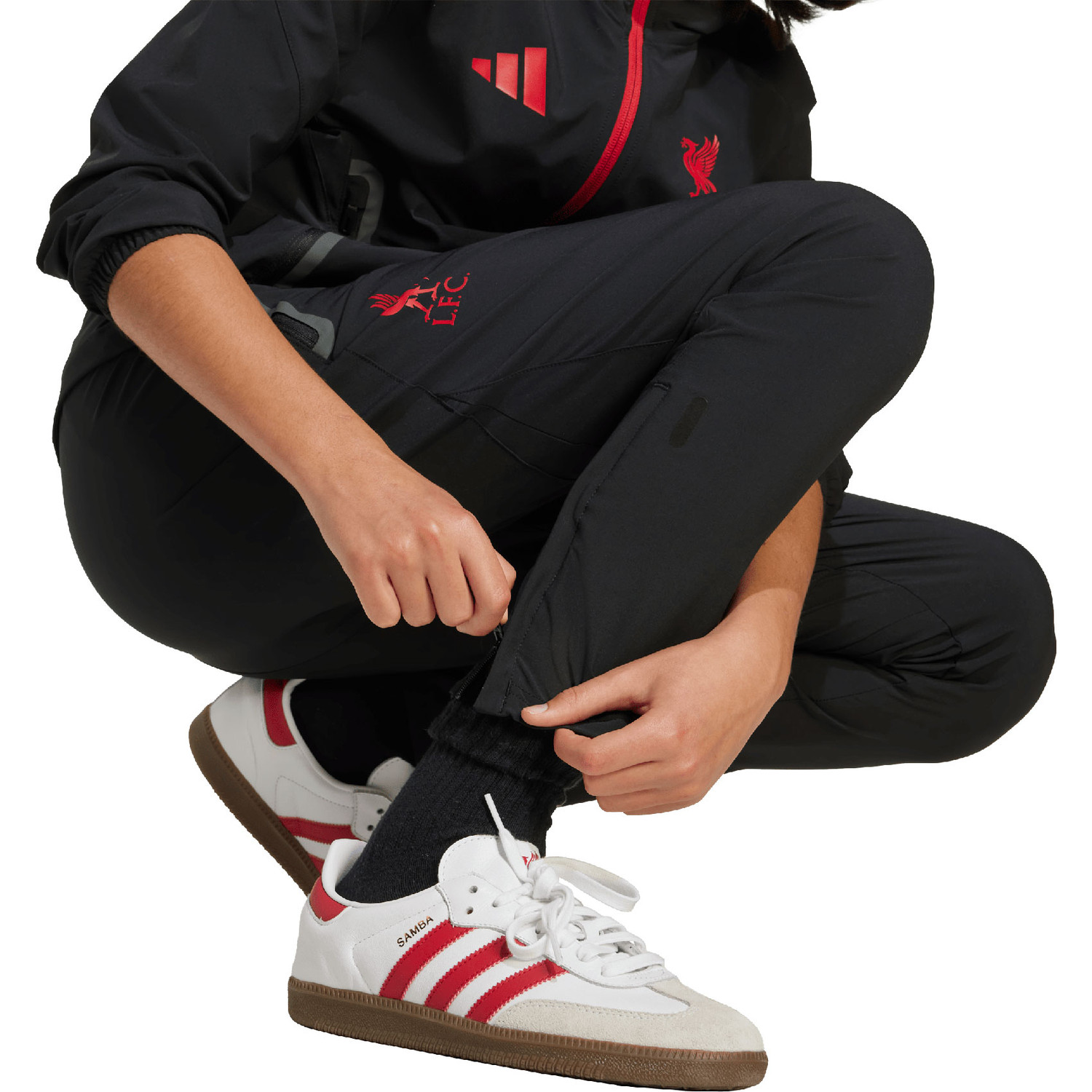 adidas Liverpool Tiro Vis Tech Trainingspak Kids