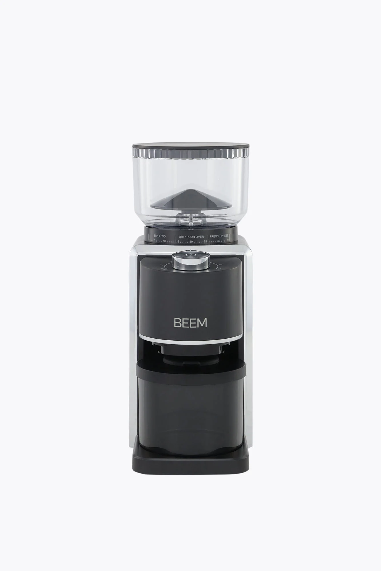 BEEM Kaffeemühle GRIND-Perfect 150W Edelstahl/Schwarz