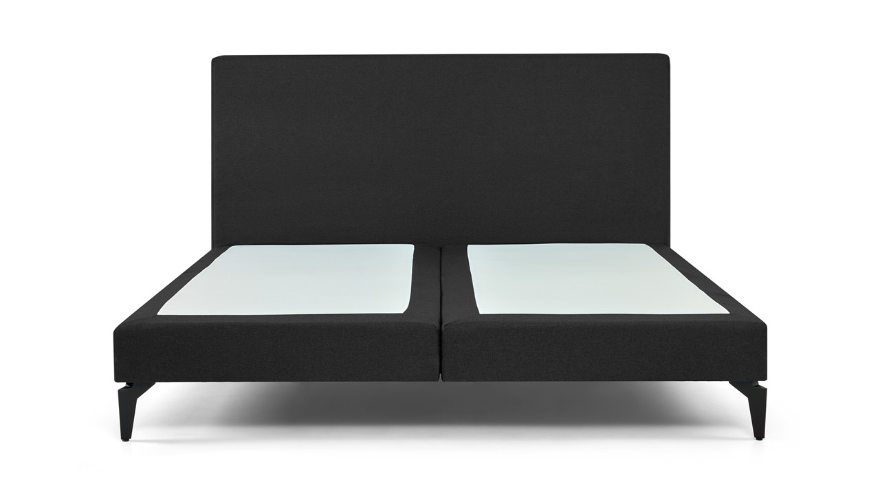 Boxspring Cisano zonder matras dark grey