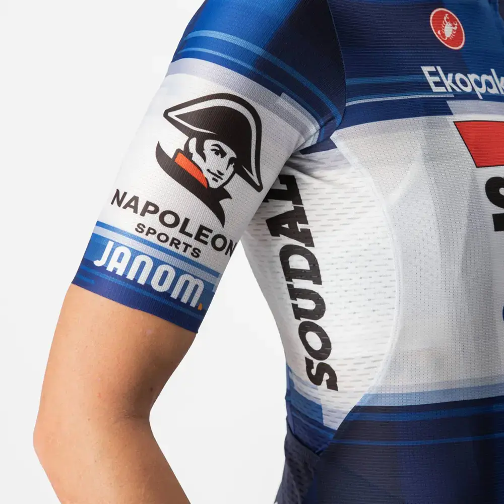 Castelli Competizione 2 Soudal Quick-Step Fietsshirt Korte Mouwen Dames