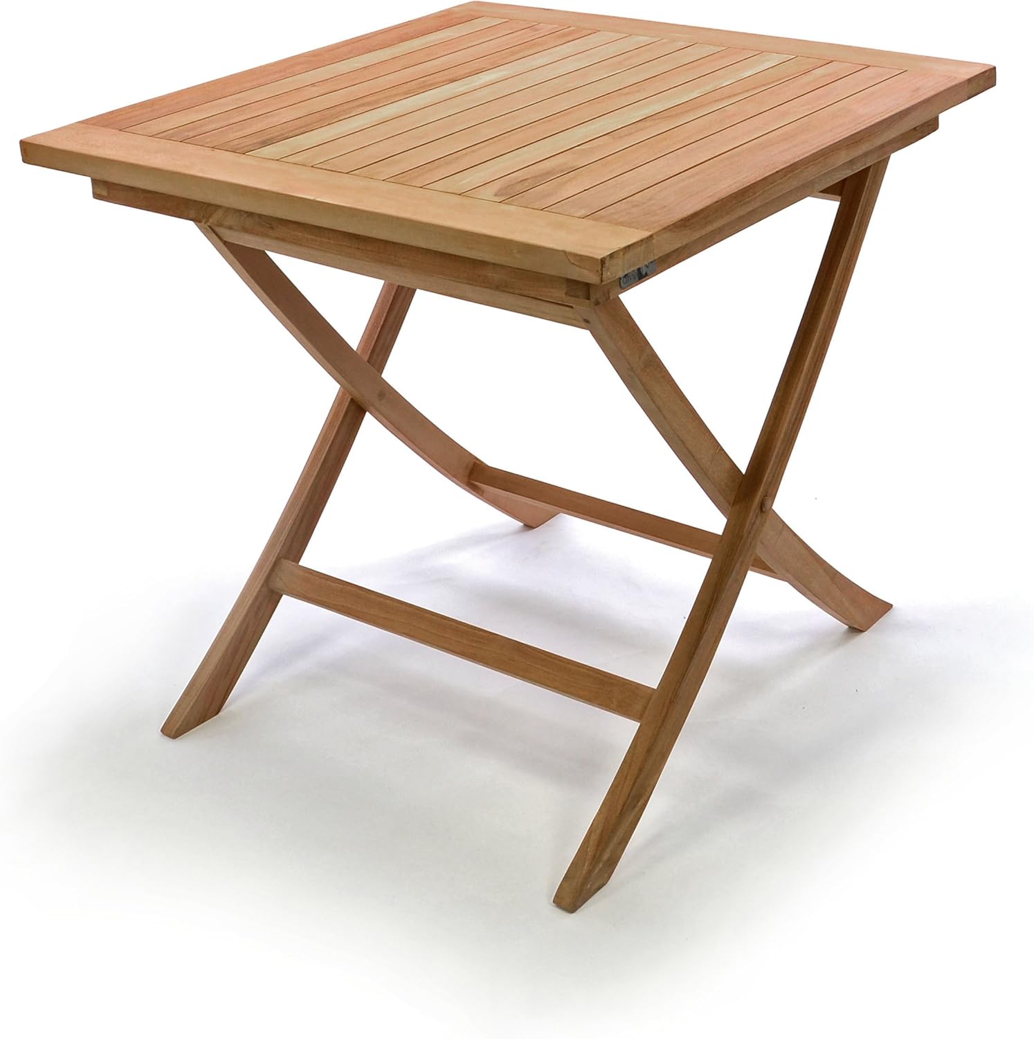 Divero Balkontisch MALMÖ aus Teakholz, behandelt – Farbe: Braun YE6459897
