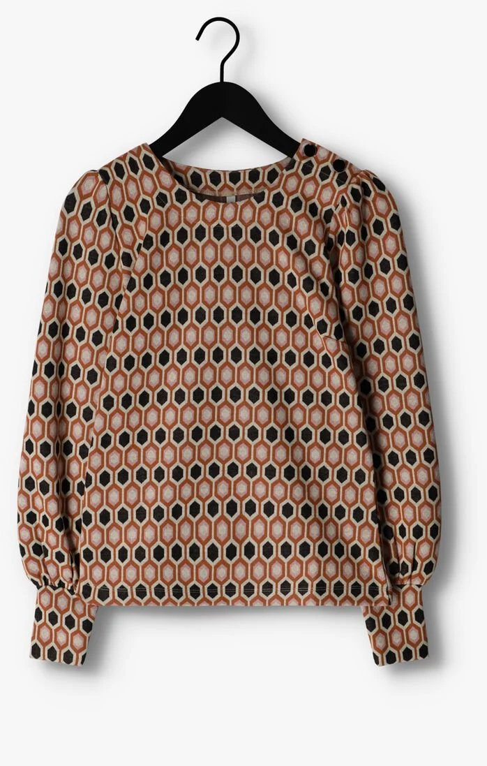 SUMMUM multi summum trui top honeycomb jacquard