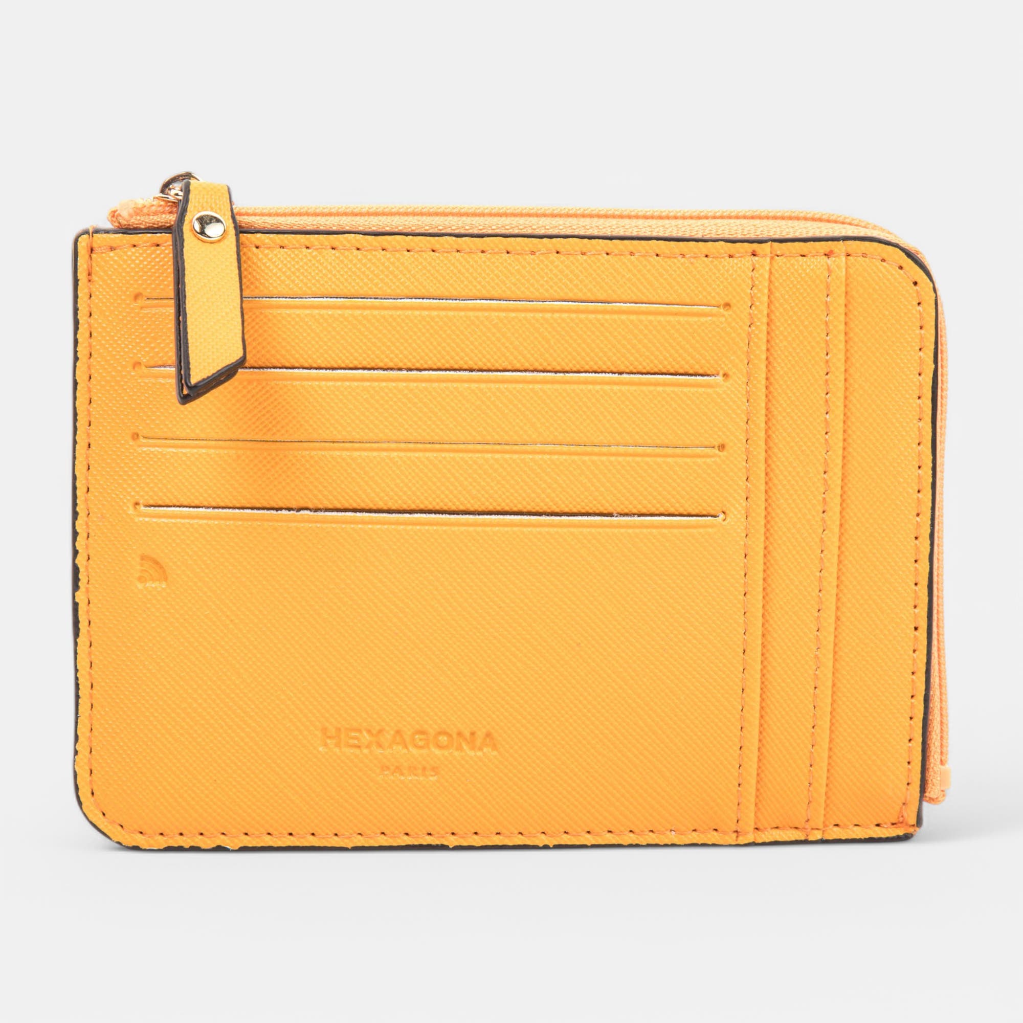 Petite maroquinerie orange