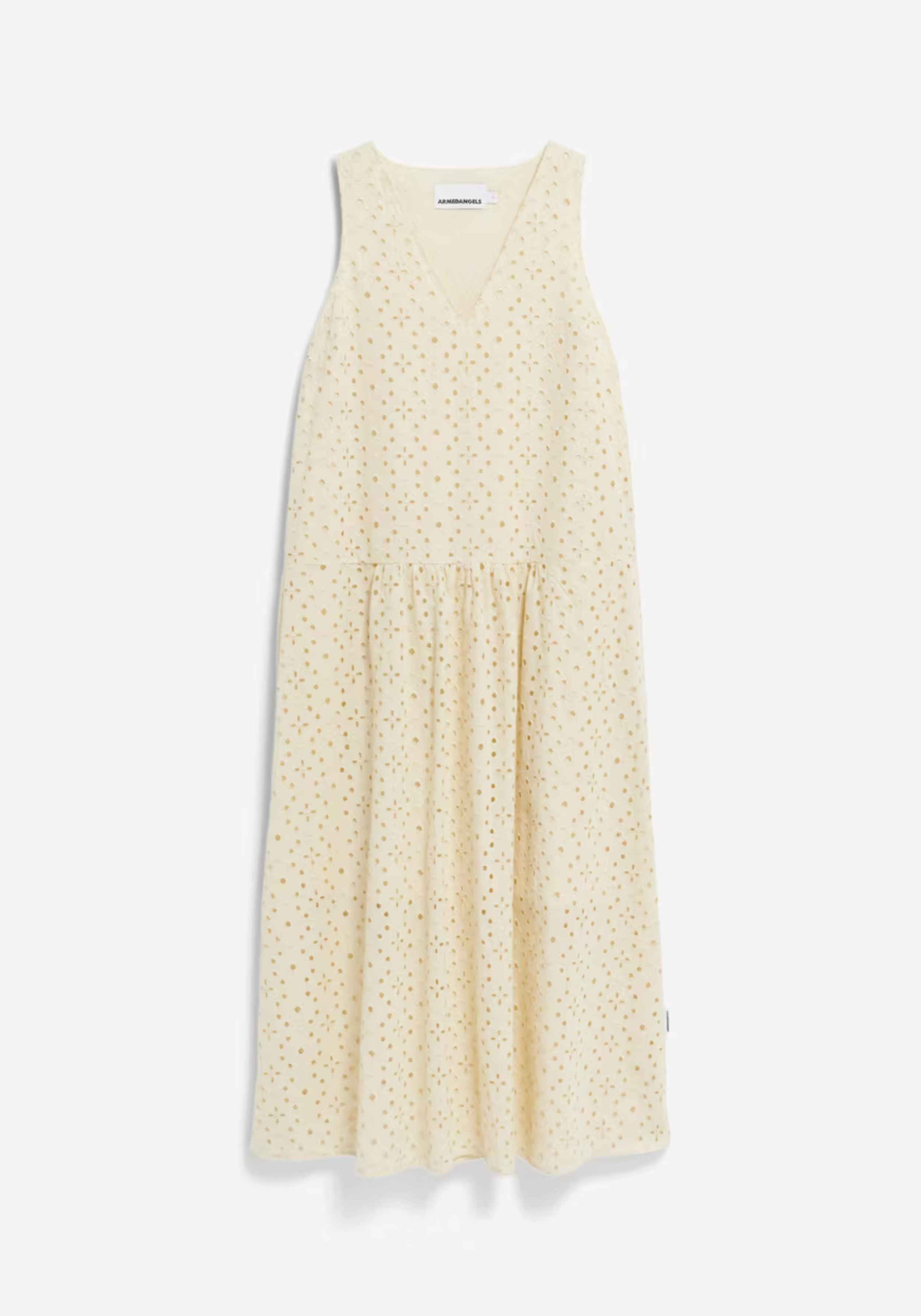 Armedangels Kleid Livalaa Broidery Summer Hay