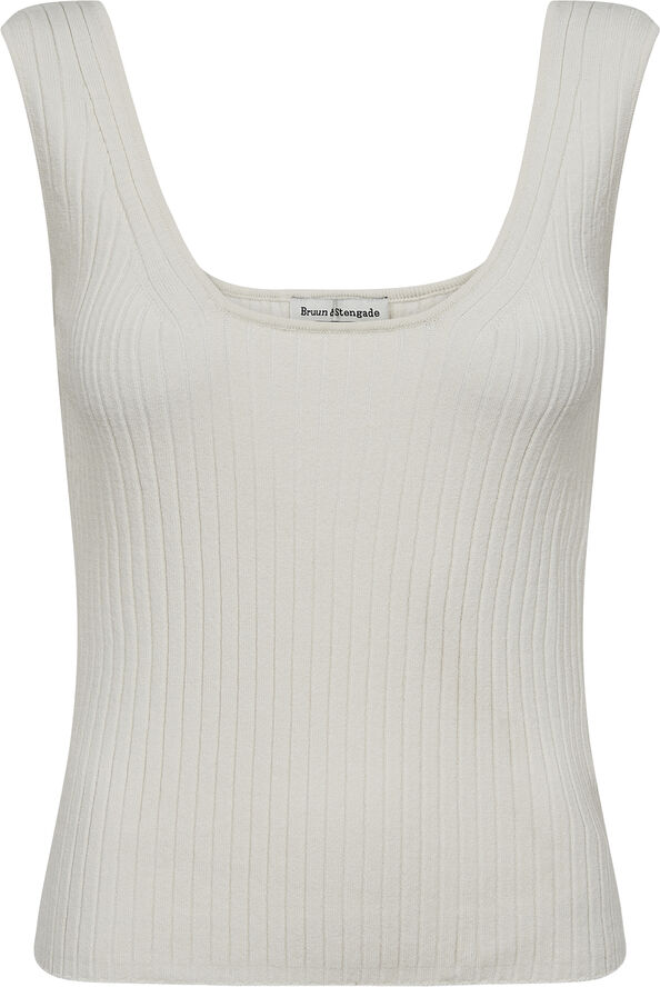 Bruun & Stengade BS Mathilde Regular Fit Top Off white