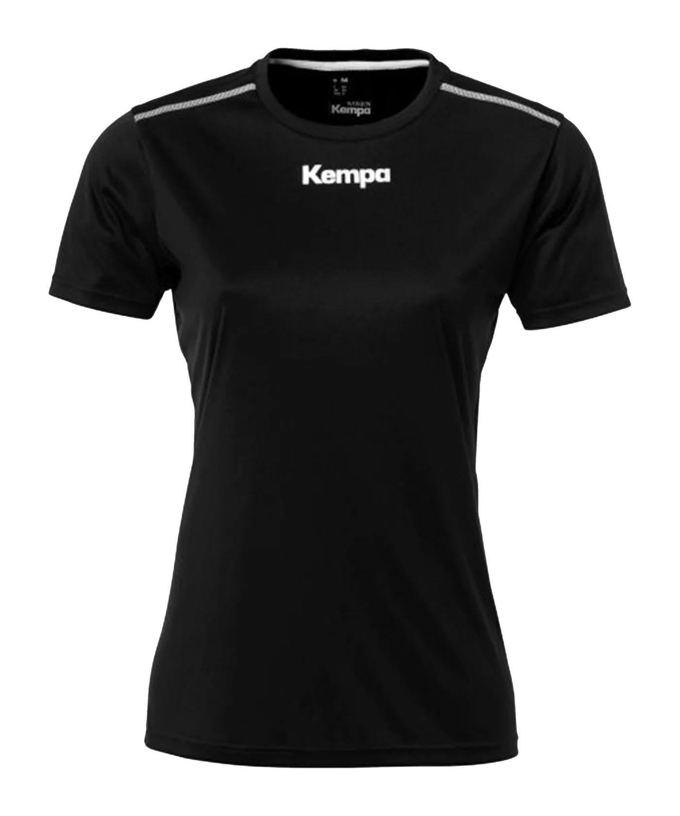 Kempa Poly T-Shirt Damen Schwarz F06