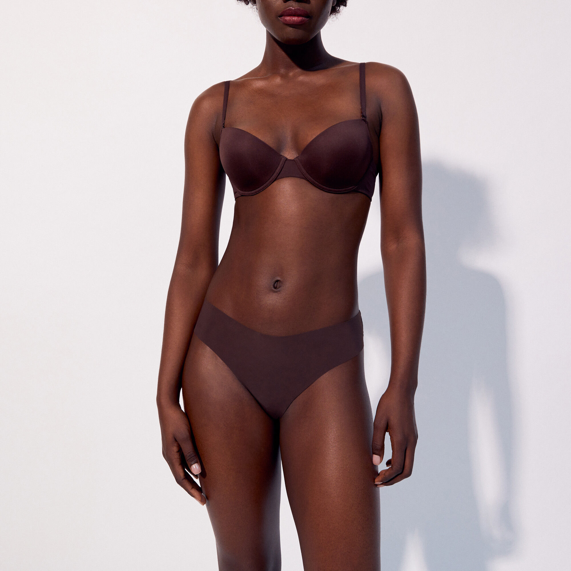 Soutien-gorge ampliforme en microfibre