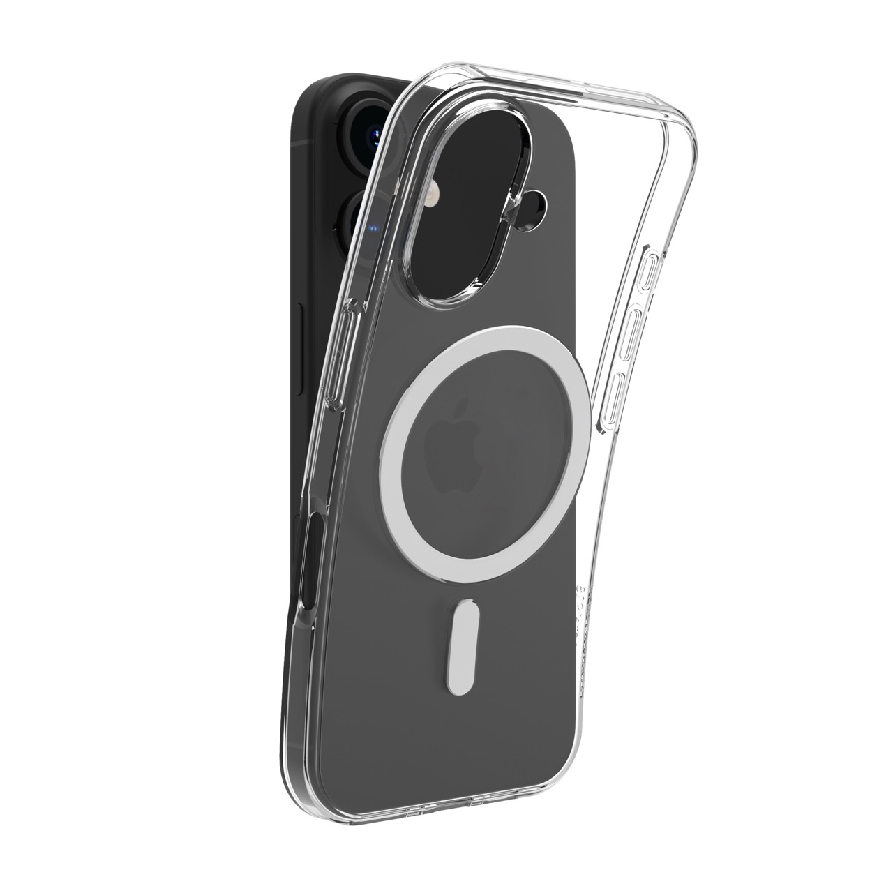 iPhone 16 MagSafe Hardcase Hülle Greenland Pro Recycled (GP61CL006241) - Transparent