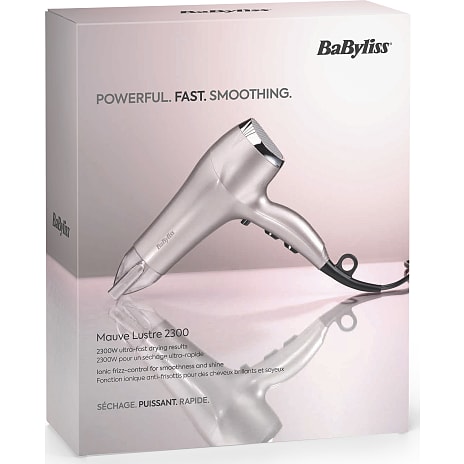 BaByliss Mauve Lustre D781E hårtørrer