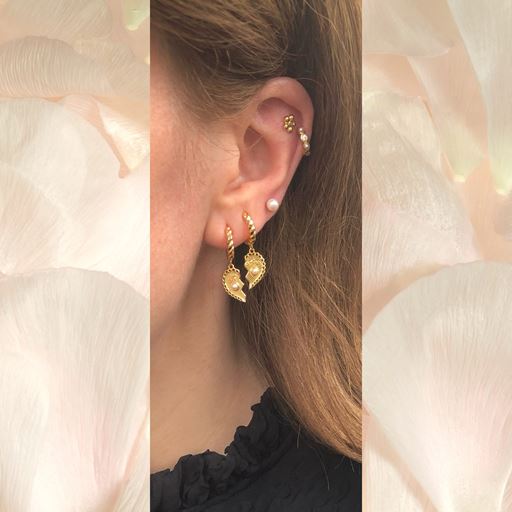The Earring Shop Sola Ørering, Gold