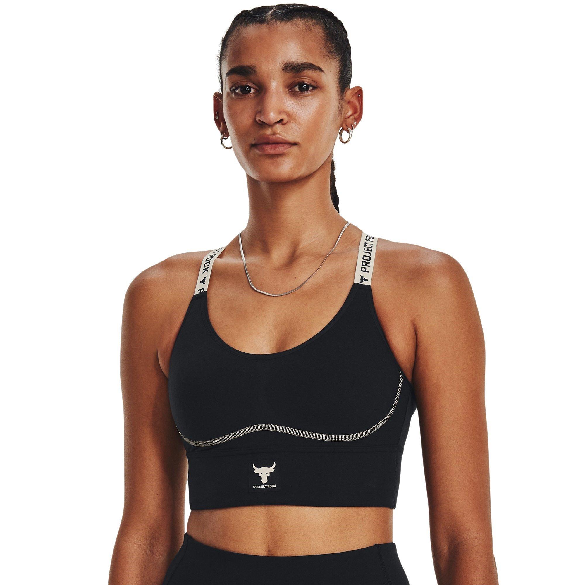Under Armour Under Armour Pjt Rock Infty Mid Bra Medium Impact Sports Womens