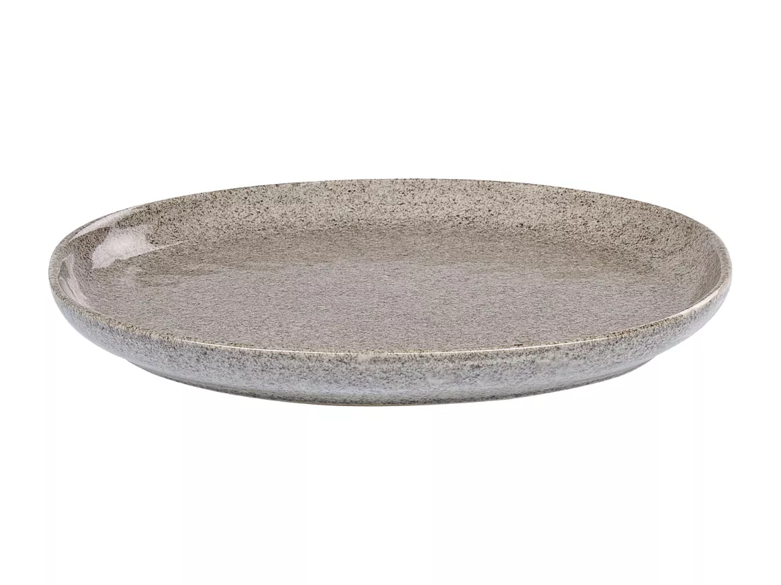 Set de 16 couverts de table COSTMARY Grès Gris