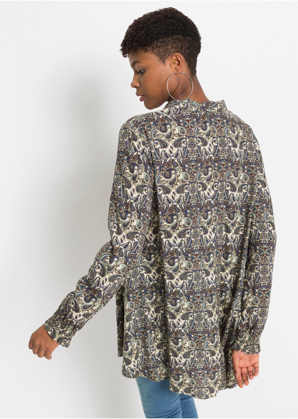Chemisier long en viscose