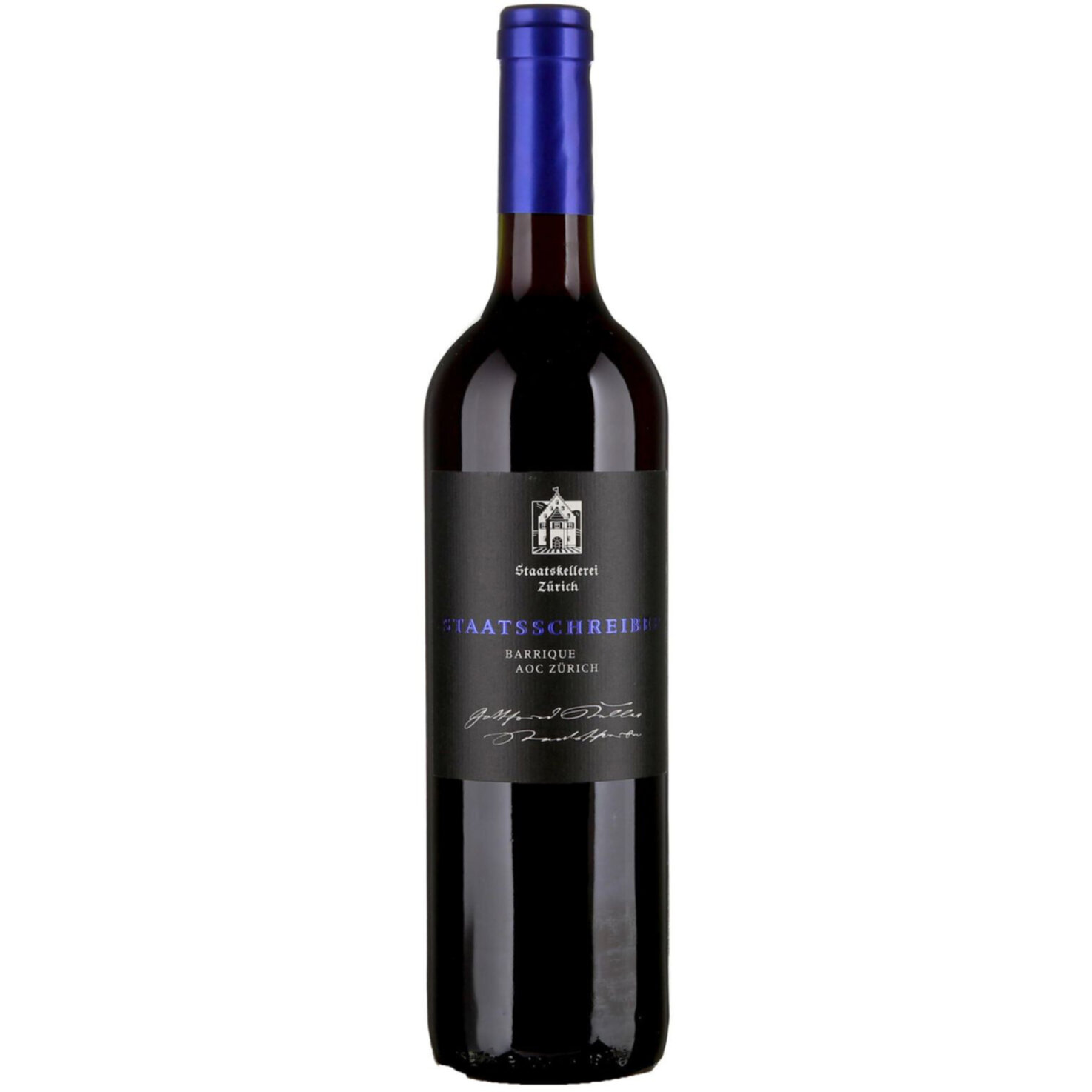 Zürich AOC Cuvée Barrique Staatsschreiber Staatskellerei Zürich -75cl