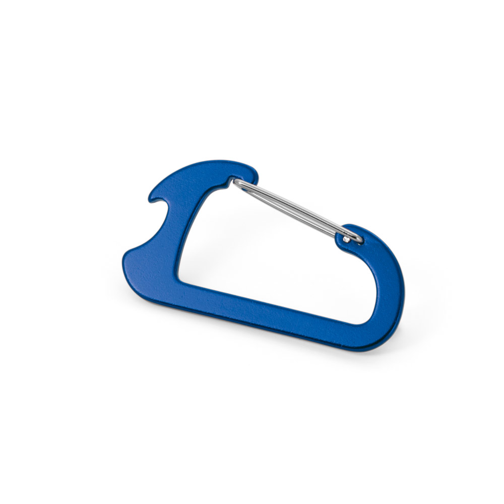 hi!dea 98824 - Mousqueton avec décapsuleur en aluminium
