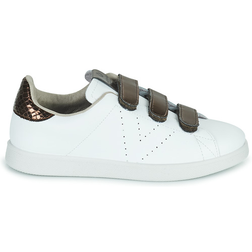 Victoria - TENIS TIRAS EFECTO PIEL/S - Blanc
