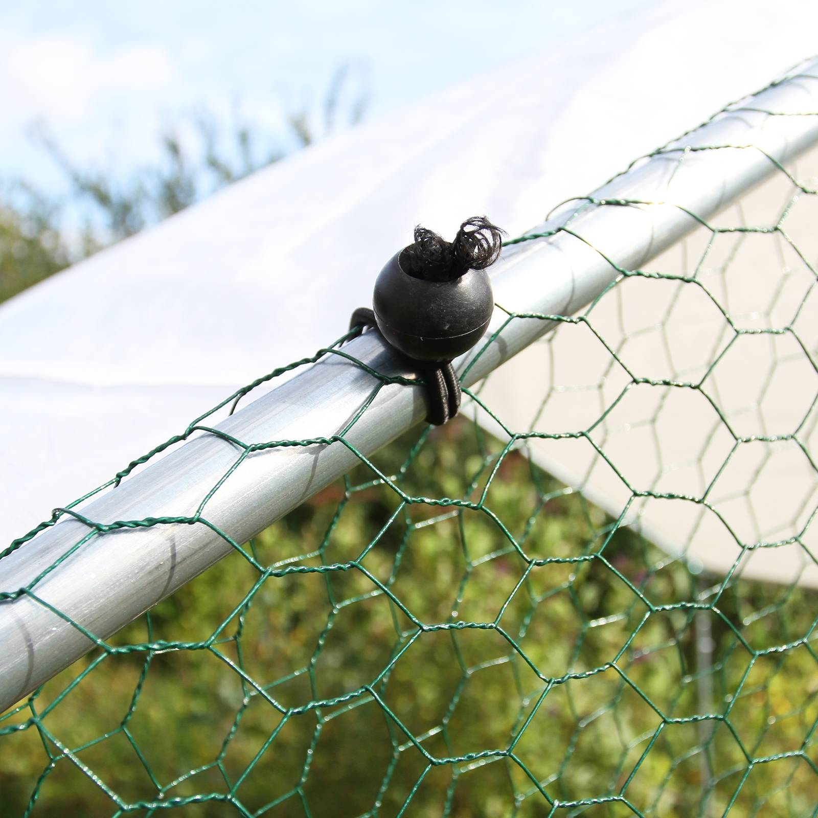 Gaiola para aves, cercado, caixa para galinhas, aço, 3m x 2m x 2m