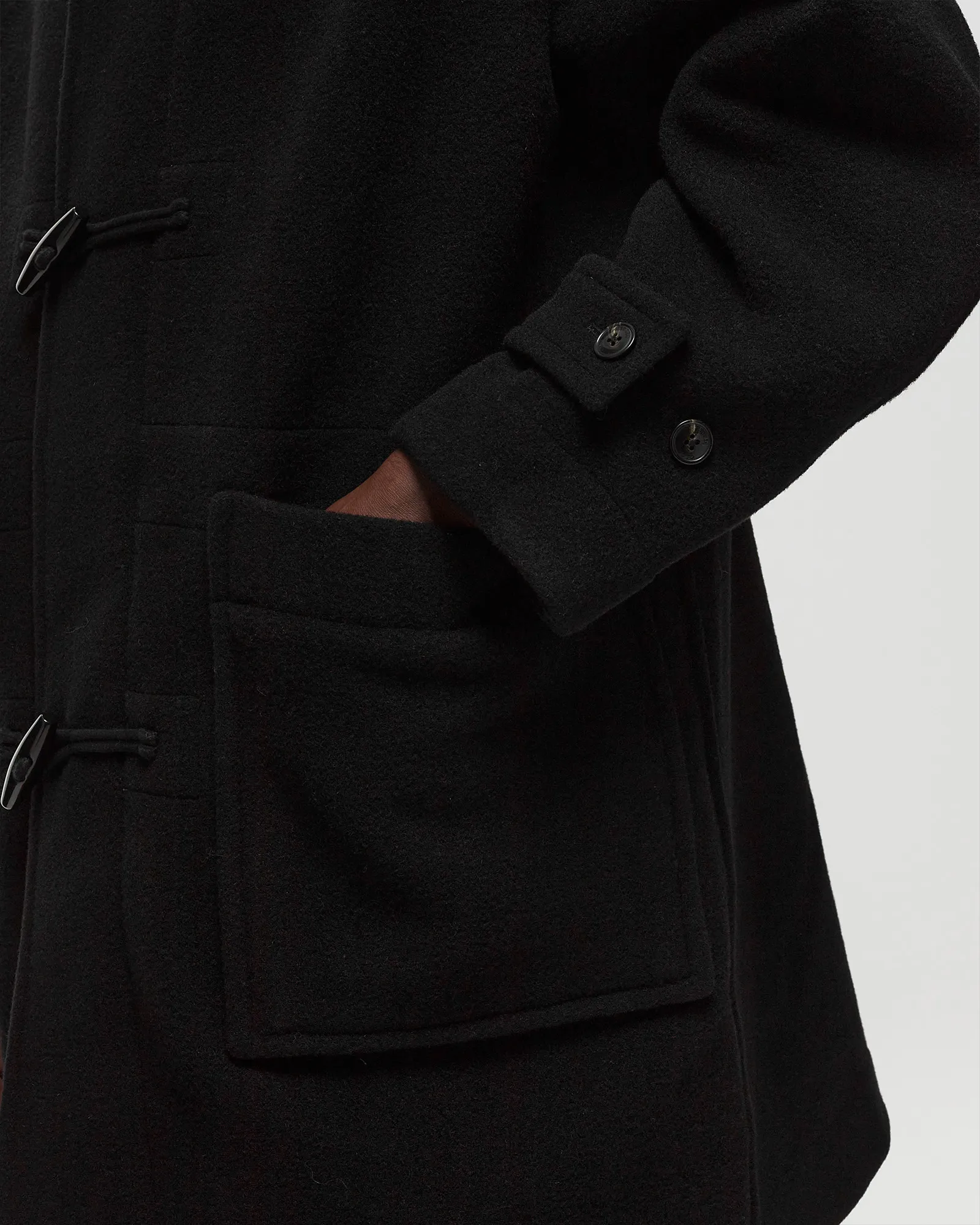 CLOSED DUFFLE COAT