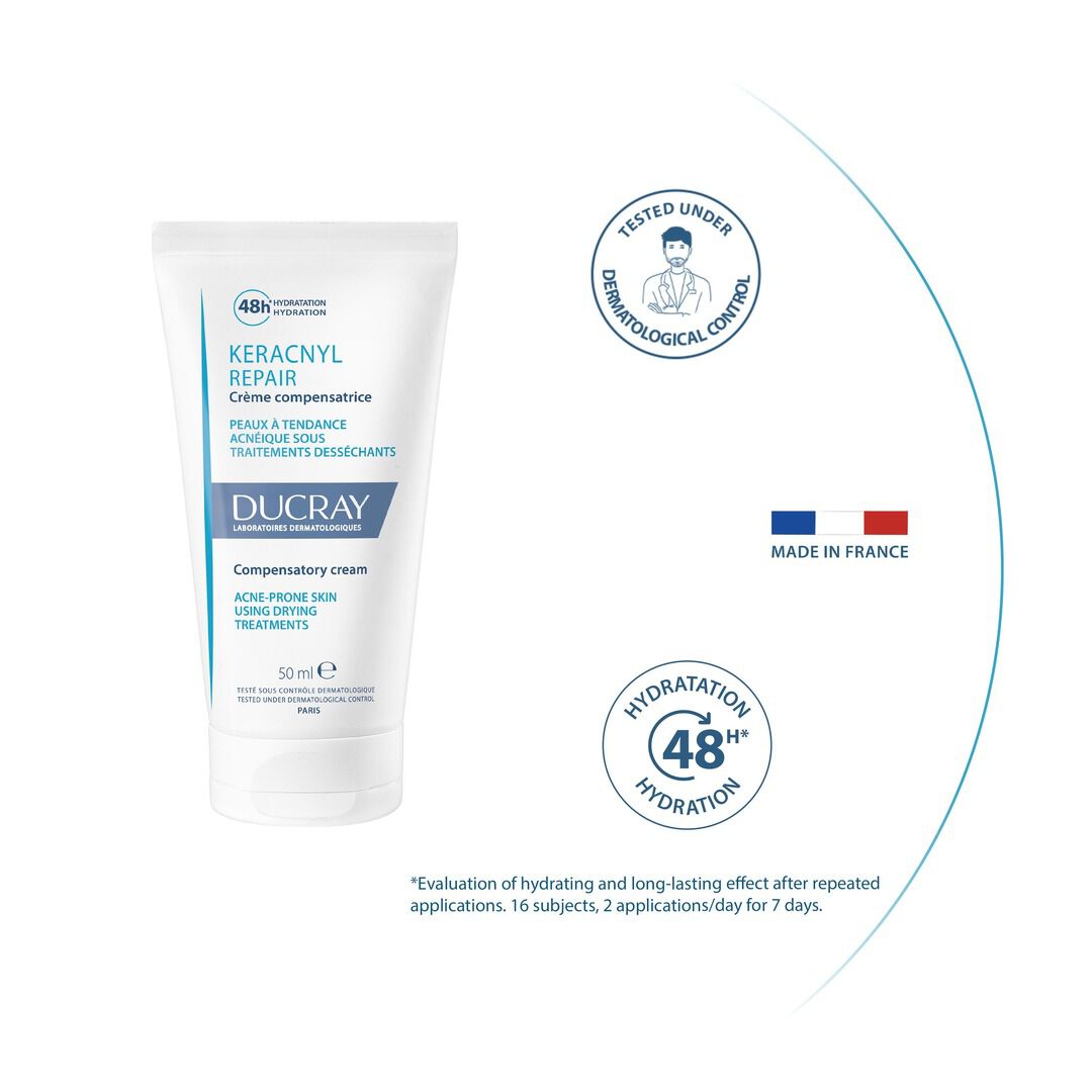 Ducray Keracnyl Repair Creme 50ml - 50ml
