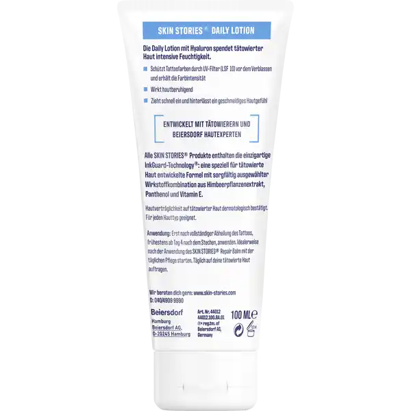Tattoo Daily Lotion LSF 10