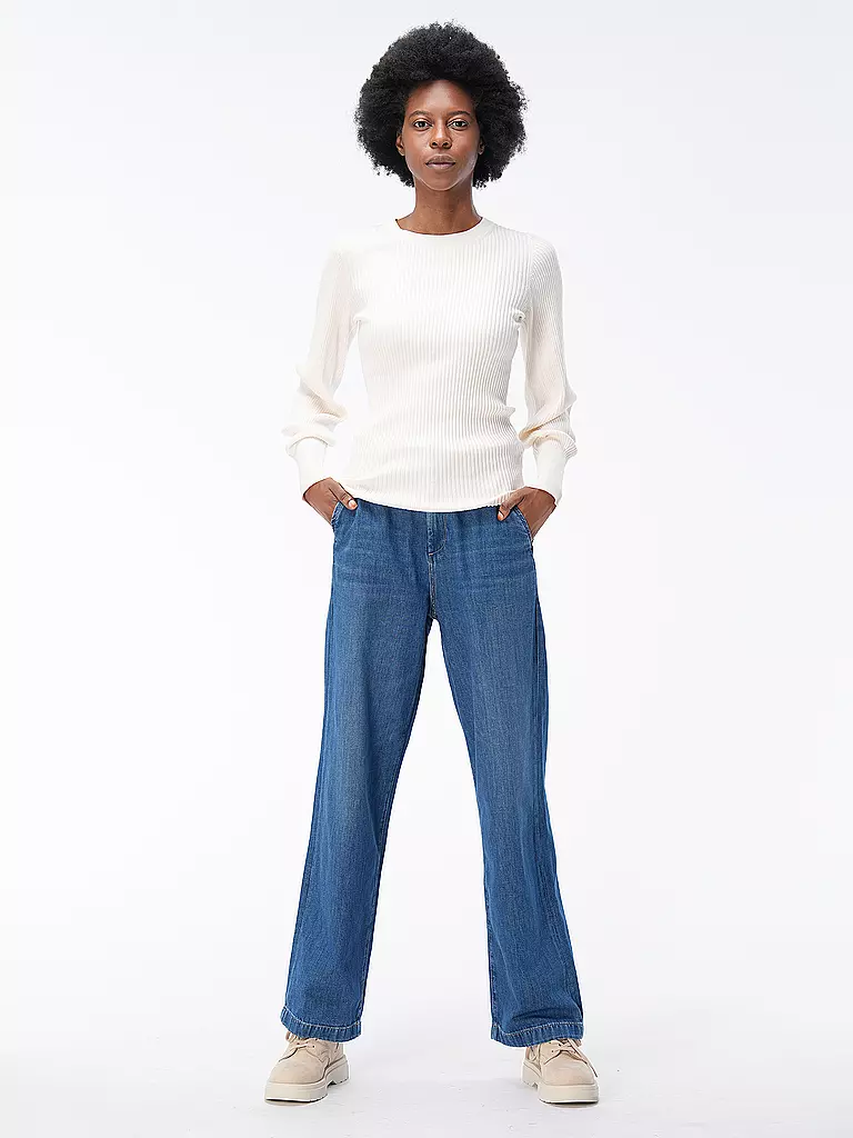 SOMEDAY Jeans Wide Leg CELEN blau