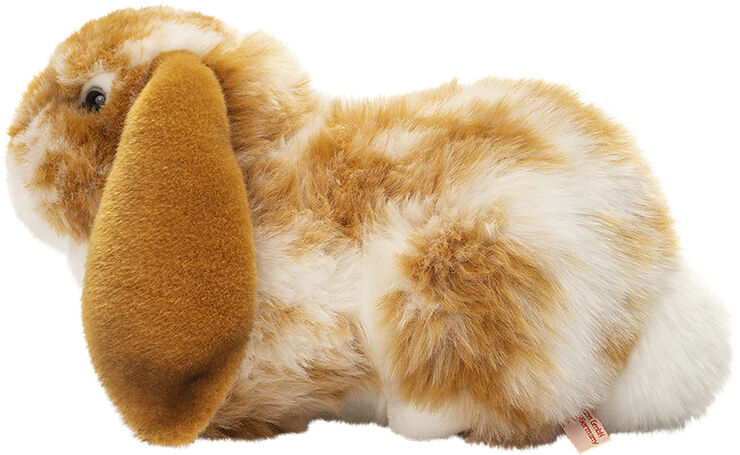 Teddy Hermann Teddy Hermann - Liggende kanin brun-hvid 30 cm