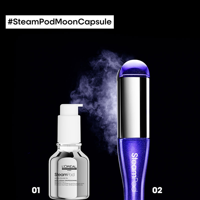 Pack lisseur SteamPod 4 en édition limitée Moon Capsule