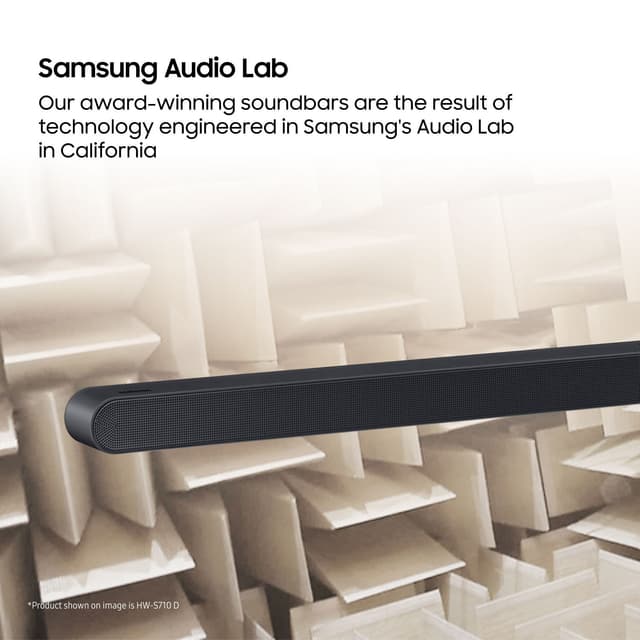 Samsung 3.1ch HW-S710D soundbar (sort)