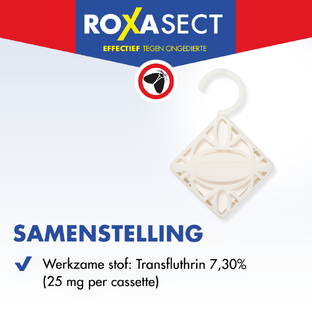 Roxasect Anti-Motten Combipack - Mottenballen en Mottencassette - 2 Stuks