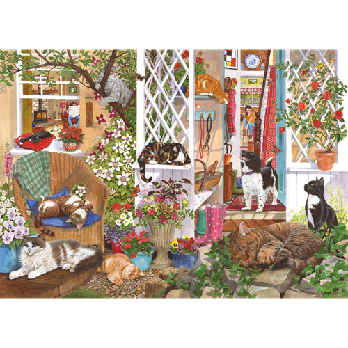 Félin bien 1000pc puzzle