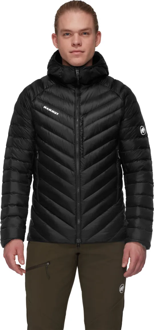 Mammut Men's Broad Peak In Hooded Jacket Black