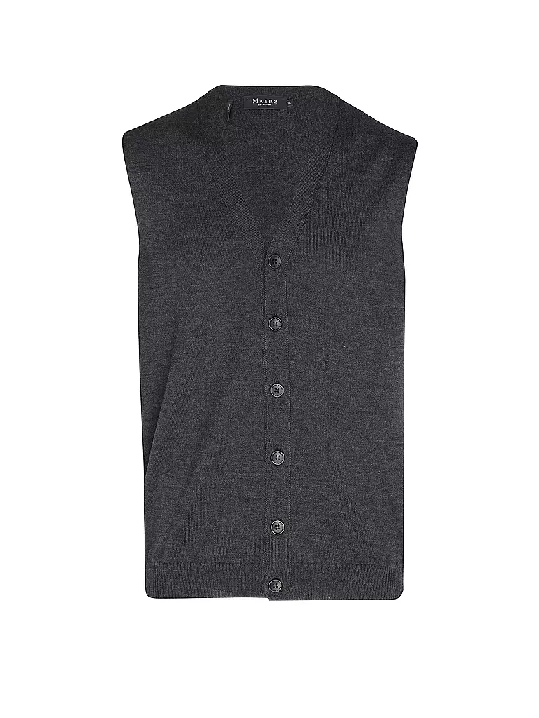 MAERZ Strickweste  grau