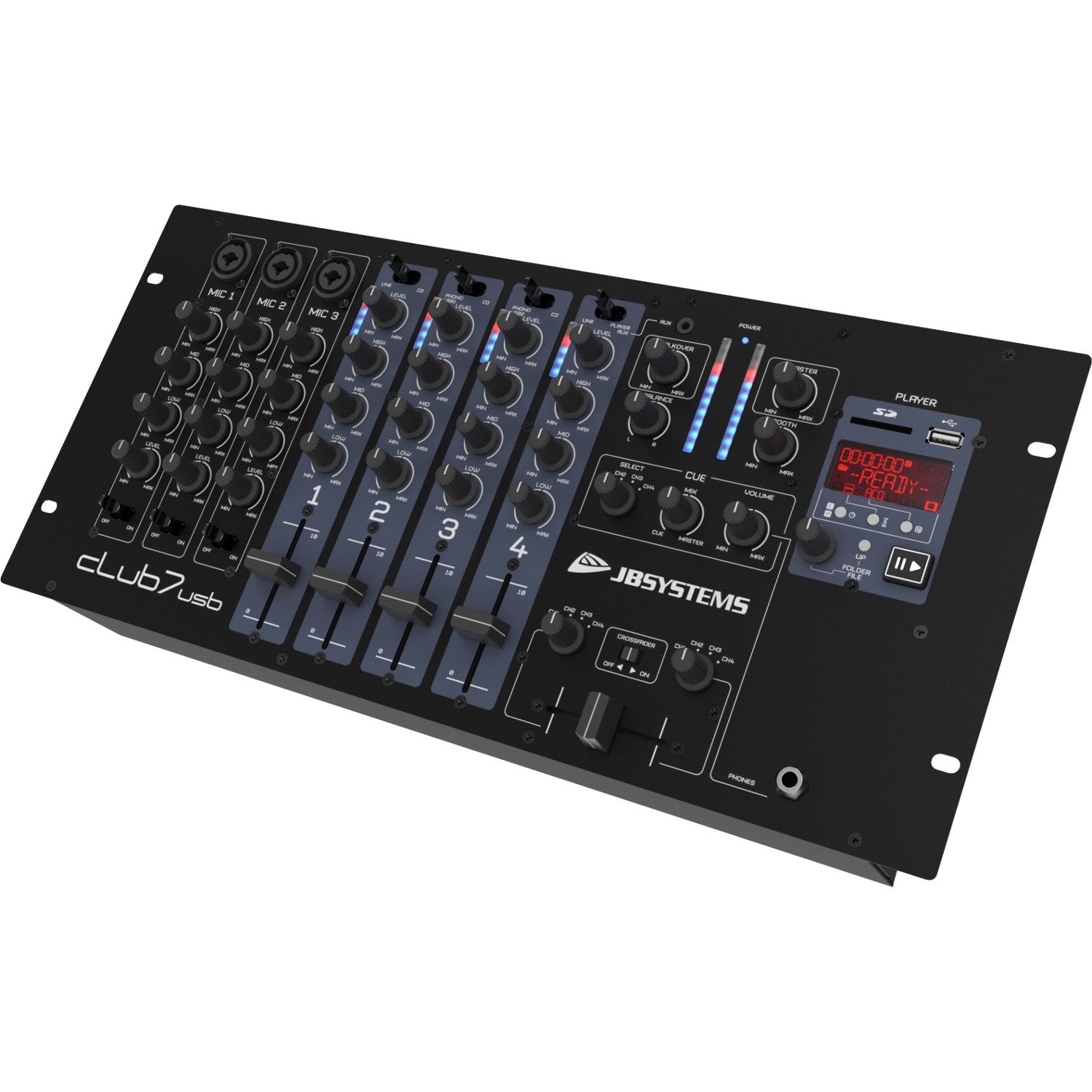 JB systems CLUB7-USB rackmixer