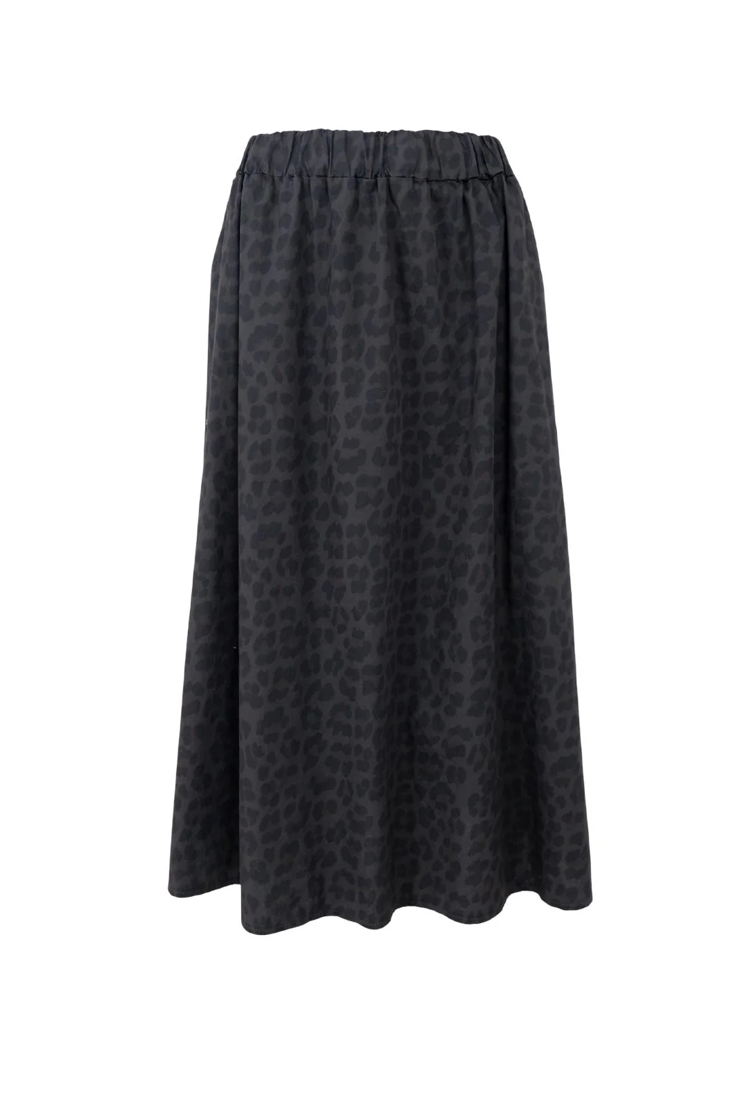 Black Colour Bcabbie Leo Skirt grey leopard