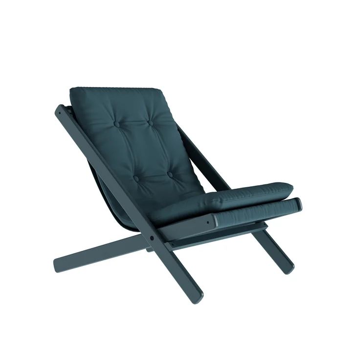 Karup Design - Boogie Staycation Klappstuhl, blue breeze / petrolblau (757)
