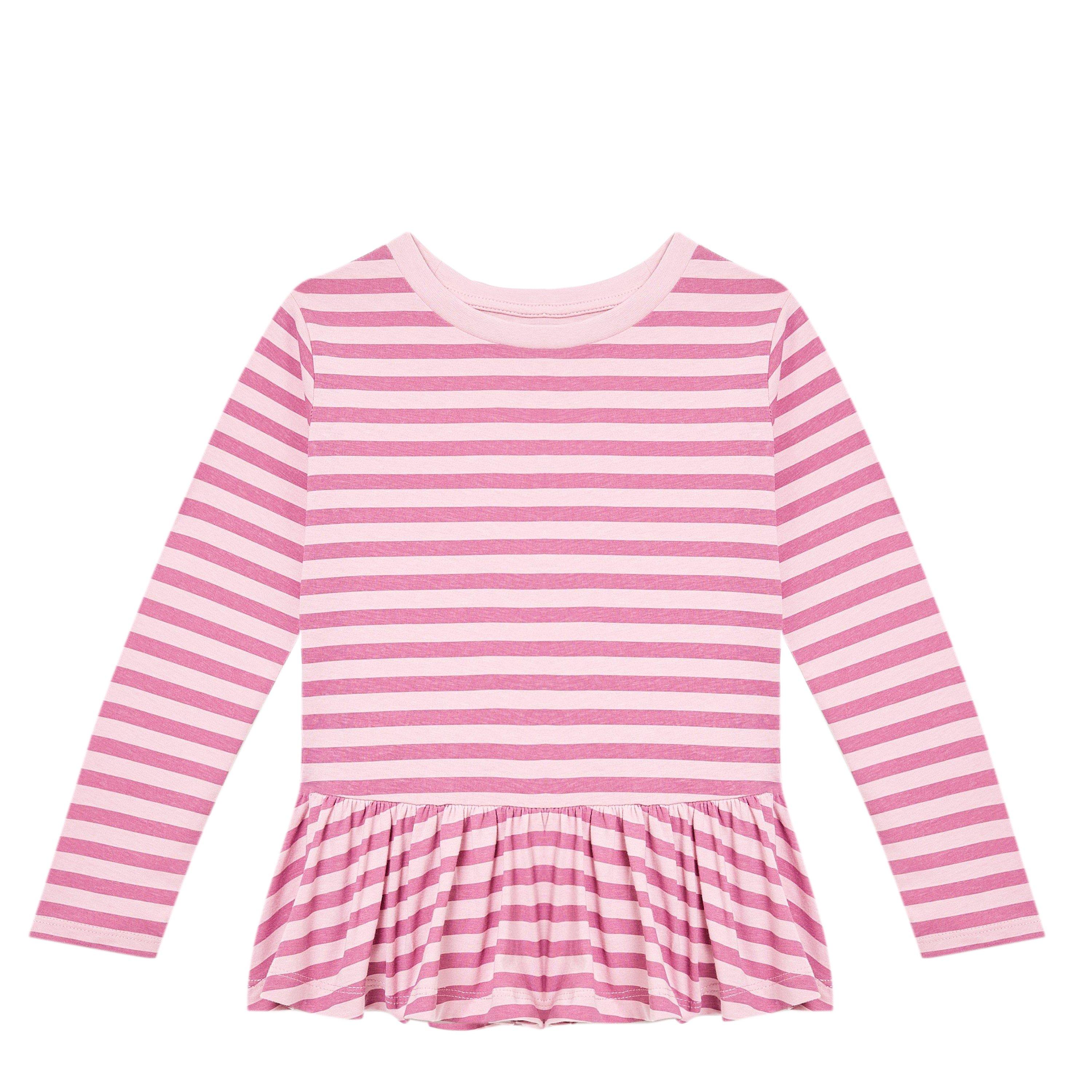 Be You Studio Younger Girls Pack Of 3 Peplum T-shirt