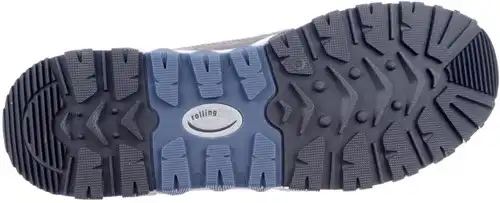Gabor Rollingsoft grijs 8005.11.02 - maat 13 veterschoen grijs - maat 13 Calandschoen