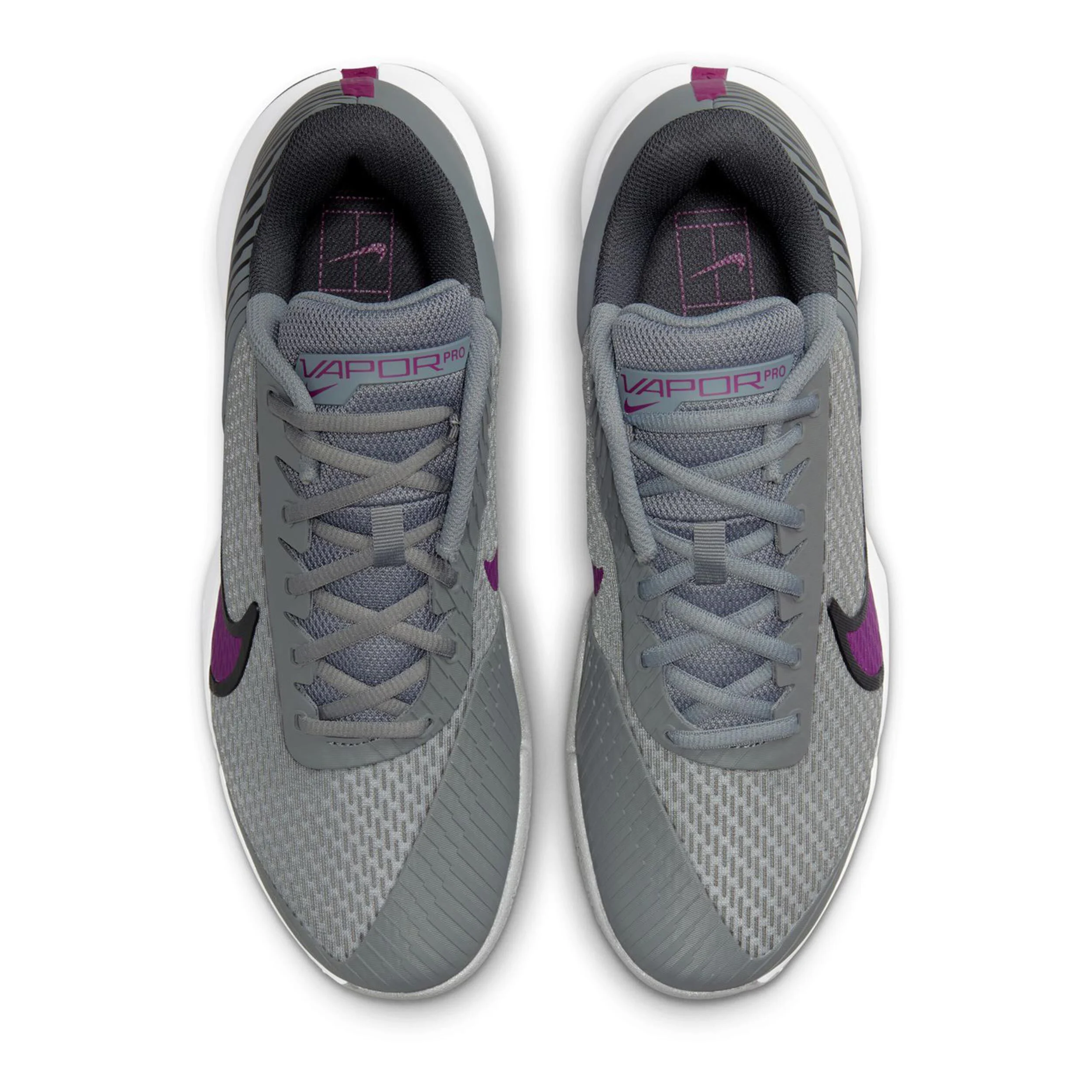 Nike Air Zoom Vapor Pro 2 Chaussure Terre Battue Hommes - Gris , Berry
